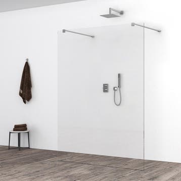 Wiesbaden Slim Inloopdouche Glasplaat - 160x200cm - 8mm -, Ophalen of Verzenden, Nieuw, Glas