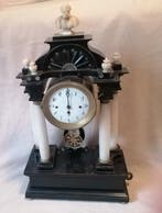 Pendule - Albast, Hout - 1850-1900 - Portaalklok Mantelklok