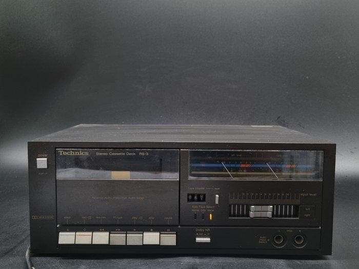 Technics - RS-3 Audiocassette deck (a1528277429) — Radio's — Marktplaats