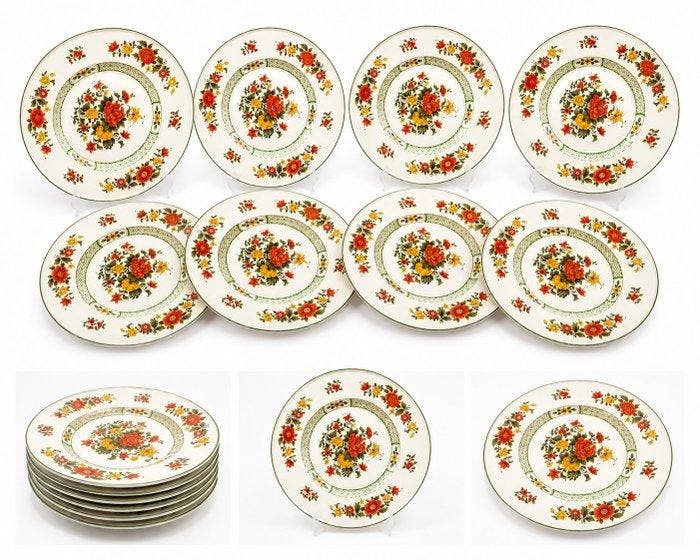 Villeroy & Boch - 8 Assiettes Luxe - Tafelservies (8) -, Antiek en Kunst, Antiek | Meubels | Tafels