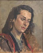 Glauco Cambon (1875-1930) - Ritratto di donna