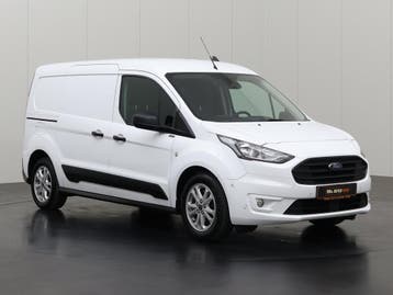 Ford Transit Connect 120Pk Lang | Werkplaatsinrichting, Stof, Gebruikt, Euro 6, Wit