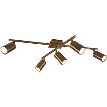 LED Plafondspot - Trion Monla - GU10 Fitting - 6-lichts -, Ophalen of Verzenden, Nieuw, Plafondspot of Wandspot