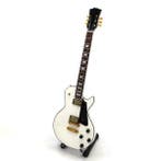 Miniatuur replica Gibson Les Paul gitaar Thommy Thayer KISS, Ophalen of Verzenden, Nieuw, Pop, Beeldje of Miniatuur