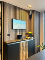 Akupanels - 270x60cm - Akoestische panelen - Diverse kleuren, Ophalen of Verzenden, Nieuw, 20 tot 50 mm