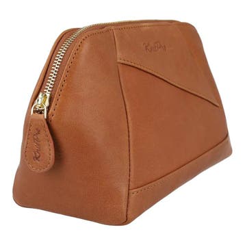KnitPro Eden Leren Projecttas - 15 x 29 x 11,5 cm - Whiske, Ophalen of Verzenden, Nieuw
