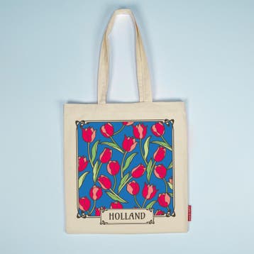 Tas katoen tulpen Holland, Ophalen of Verzenden, Nieuw