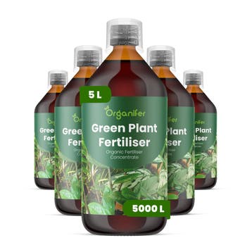 Groene plant vloeibare meststof - Set 5x1 liter, Verzenden, Mest