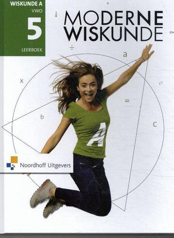Moderne Wiskunde vwo 5 wiskunde A leerboek 9789001861810, Verzenden, Zo goed als nieuw