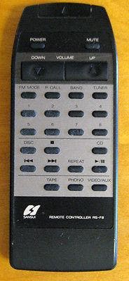 Afstandsbediening Sansui rs-f8 DR-E570L, Audio, Tv en Foto, Ophalen of Verzenden, Nieuw, Origineel