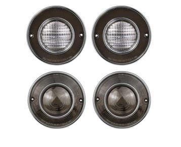 Corvette C3 75-79 BLACK OUT TAIL LAMP - SET OF 4, Ophalen of Verzenden, Nieuw