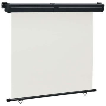vidaXL Balkonscherm 175x250 cm crèmekleurig, Verzenden, Nieuw