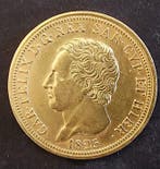 Italië, Savoye Carlo Felice. 80 Lire 1825 Torino