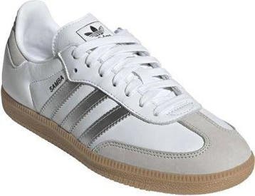 Maat 37 1/3 - Adidas Originals Samba OG Witte Leren Dames Sn, Verzenden, Nieuw
