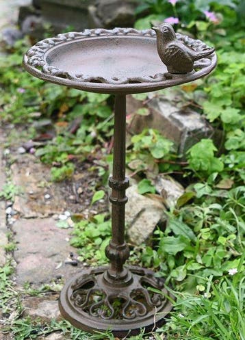 Vogelbad - Gietijzer