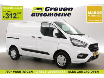 Ford Transit Custom 2.0 TDCI L1H1 | Marge | Airco | Cruise, Euro 6, Wit, Nieuw, Ford