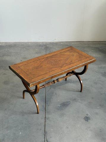 Middentafel - Hout, Messing