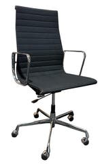 Vitra EA 119 Charles & Ray Eames Bureaustoel Zwart Gebruikt, Ophalen of Verzenden, Gebruikt