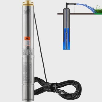 SucceBuy Dompelpomp RVS - Krachtige Waterpomp voor Diepe Put, Verzenden, Nieuw