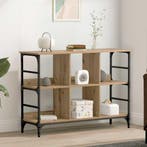 vidaXL Dressoir Artisan Eiken 102 x 32 x 73,5 cm, Verzenden, Nieuw, Overige houtsoorten, Minder dan 50 cm