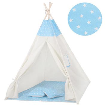 Tipi Tent | Wigwam Speeltent | 120x100x180 cm | Met Mat en, Ophalen of Verzenden