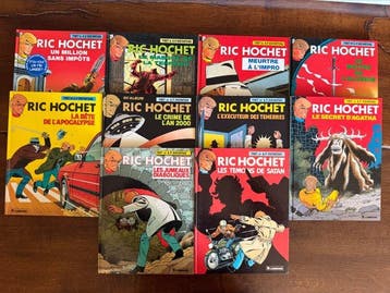 Ric Hochet T46 à T54 + T56 - 10x C - 10 Album - Eerste druk, Nieuw
