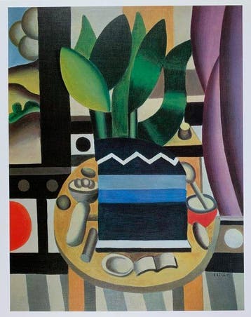 Fernand Léger (1881-1955) - Still Life, 1922 - Artprint on