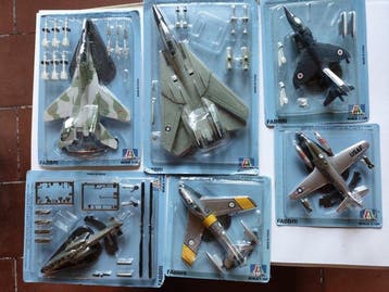 Fabbri 1:100 - Model militair voertuig (6) - F-14A Tomcat,, Nieuw