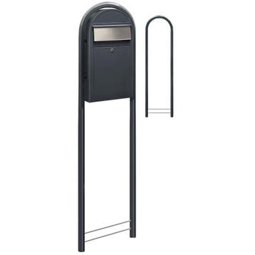 Bobi Grande S (slim) wandbrievenbus staal - antracietgrijs, Verzenden, Nieuw
