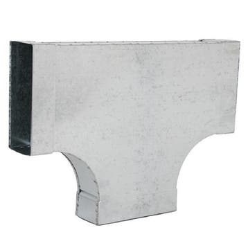 Rechthoekige (instort) T-stuk 90º - 220mm x 80mm, Verzenden, Nieuw