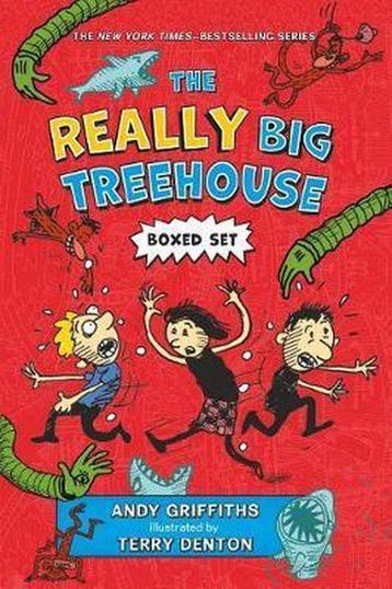 Really Big Treehouse Box Set 9781250313584 Andy Griffiths, Boeken, Verzenden, Zo goed als nieuw, Andy Griffiths
