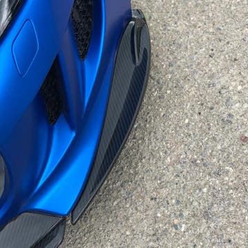 Jaguar F-Type Carbon Fiber Voorlip Splitter Flaps, Verzenden