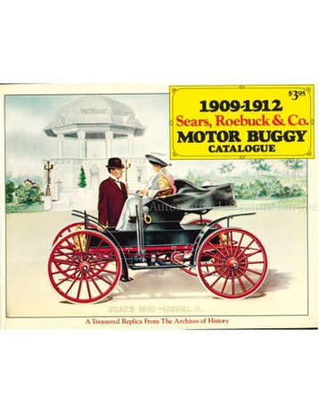 1909-1912 SEARS, ROEBUCK & CO., MOTOR BUGGY CATALOGUE, Nieuw, Author