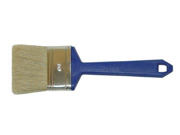 OUTLET Wegwerpkwast 2001 plat 30mm wit haar, Ophalen of Verzenden, Nieuw