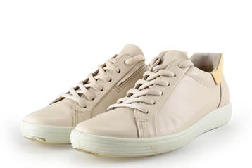 Ecco Sneakers in maat 38 Beige, Ecco, Verzenden, Beige, Sneakers of Gympen