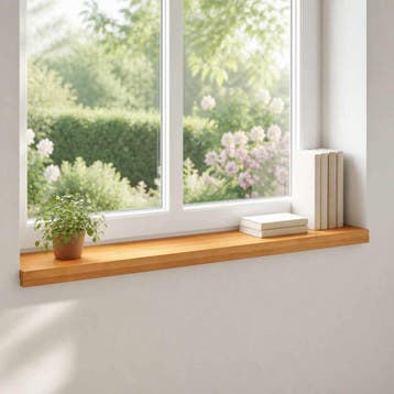 vidaXL Raamkozijnen 2 st Licht Bruin 80x 30 x 2 cm Massief, Doe-het-zelf en Verbouw, Kozijnen en Schuifpuien, Verzenden, Nieuw