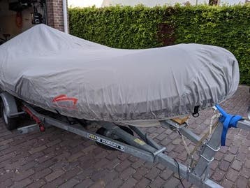 Hoes Voor Rubberboot RIB Zware Kwaliteit 600D Rubberboothoes, Watersport en Boten, Ophalen of Verzenden, Nieuw, Overige materialen