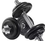 Complete Gewichten Set 20kg – Dumbbells of Barbell Combinati, Sport en Fitness, Fitnessmaterialen, Verzenden, Nieuw