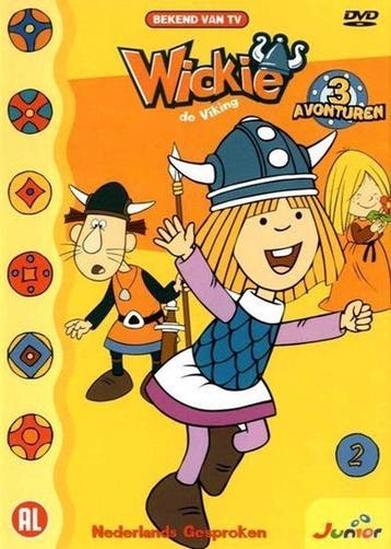 Wickie de vicking 2 (dvd tweedehands film), Ophalen of Verzenden, Zo goed als nieuw