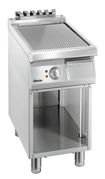 Bartscher Bakplaat 700 B400 | Geribbeld | 5 kW | 400V | 400x, Ophalen of Verzenden, Nieuw in verpakking