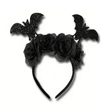 Halloween diadeem 2x vleermuis, Kleding | Heren, Ophalen of Verzenden, Nieuw