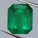 1 pcs Groen Smaragd - 1.03 ct - Instituto Gemólogico Español, Nieuw