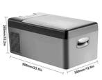 Autokoelkast 15/20L Compressor met App 12/24V en 220V, Verzenden, Nieuw