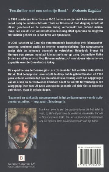 Het thule incident 9789045205892 Frank van Zwol, Verzenden, Zo goed als nieuw, Frank van Zwol