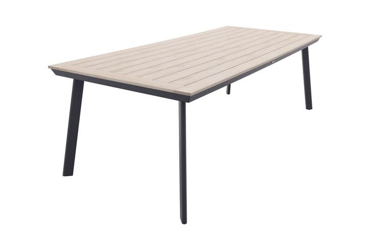 GI Vigo Dining tuintafel 230x100 cm. - Light Teak look, Tuin en Terras, Tuintafels, Nieuw, Overige materialen, Rond, Verzenden