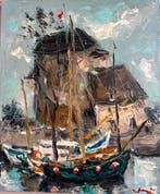 Ludovic Labbé (1978) - Honfleur La Lieutenance, Antiek en Kunst