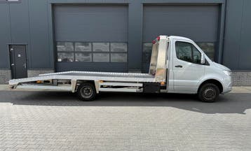 Volledig aluminium oprijbak Sprinter Crafter Iveco 270 KG, Ophalen