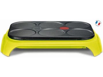 Tefal Crêpes Party Colormania - Pannenkoekenmaker - 6, Verzenden, Zo goed als nieuw