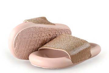 Colors of California Slippers in maat 40 Roze, Kleding | Dames, Schoenen, Slippers, Overige kleuren, Verzenden, Zo goed als nieuw