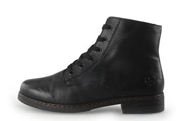 Rieker Veterboots in maat 42 Zwart, Verzenden, Zwart, Overige typen, Zo goed als nieuw